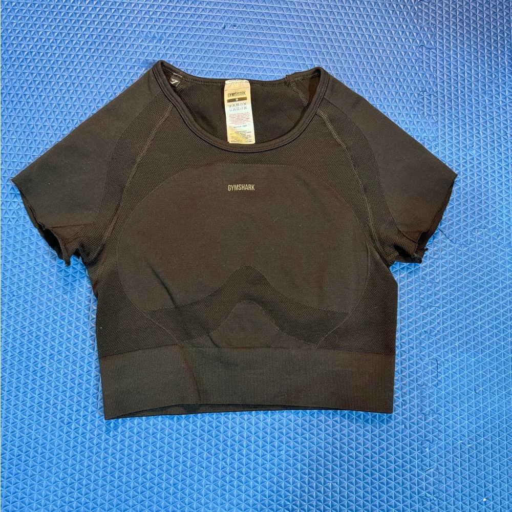 Gymshark Black Women's Cropped Top